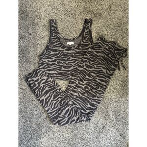 ❤️Colsie Zebra Print 2Pc Loungewear Set